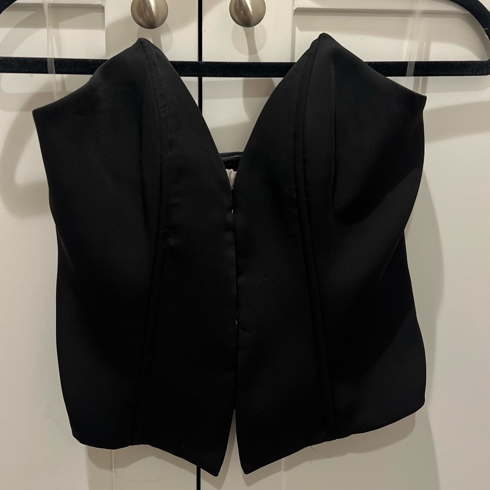 Meshki- Pointed Corset Top